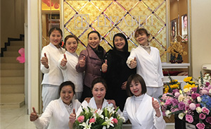 湖北武汉美容院开幕大典...